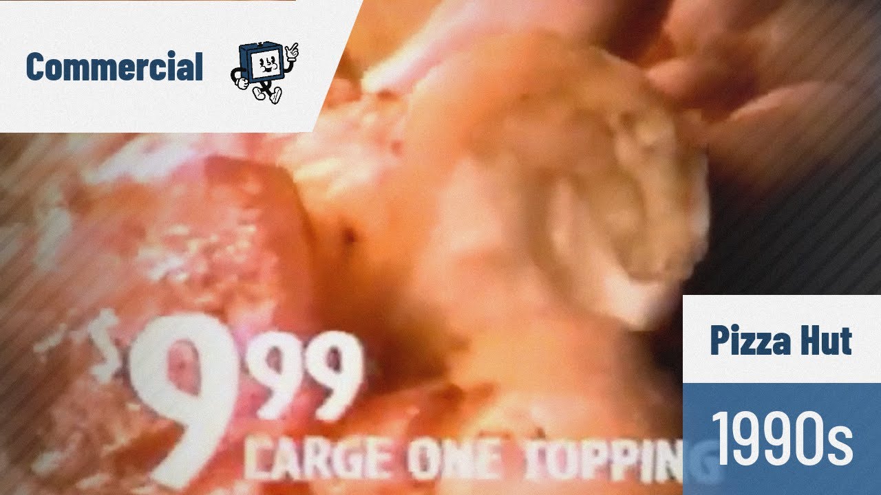 Pizza Hut 90s Commercial