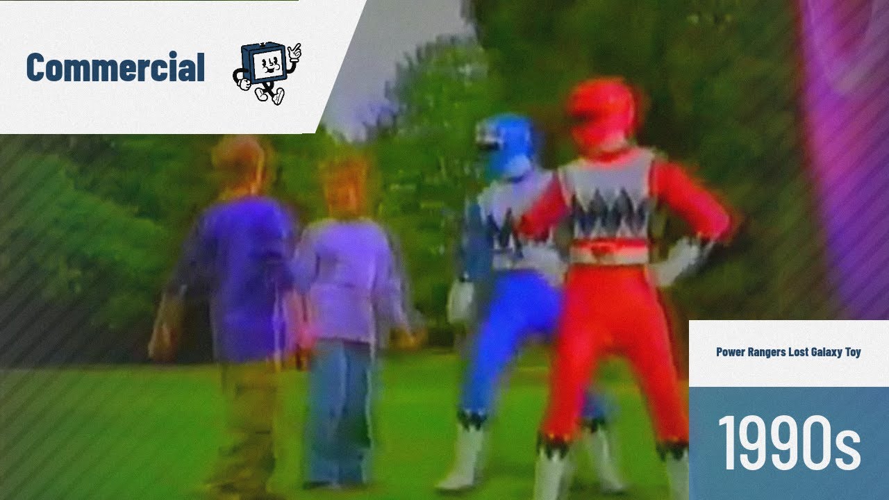 Power Rangers Lost Galaxy Toy Commercial